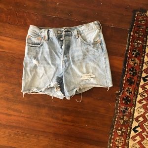 Never Worn Levi Button Fly Cut Offs